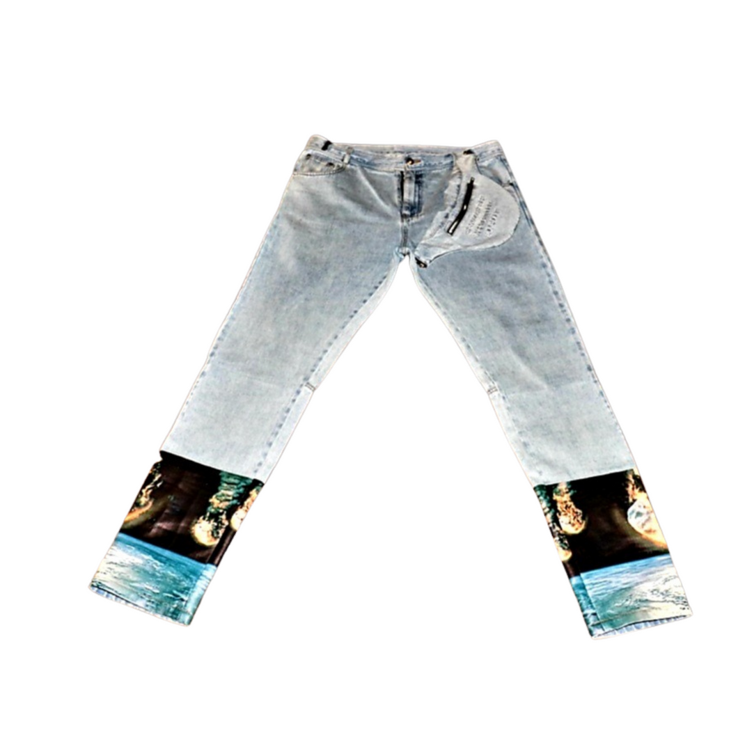 Coming soon- Customized Patchwork Denim- Light Blue